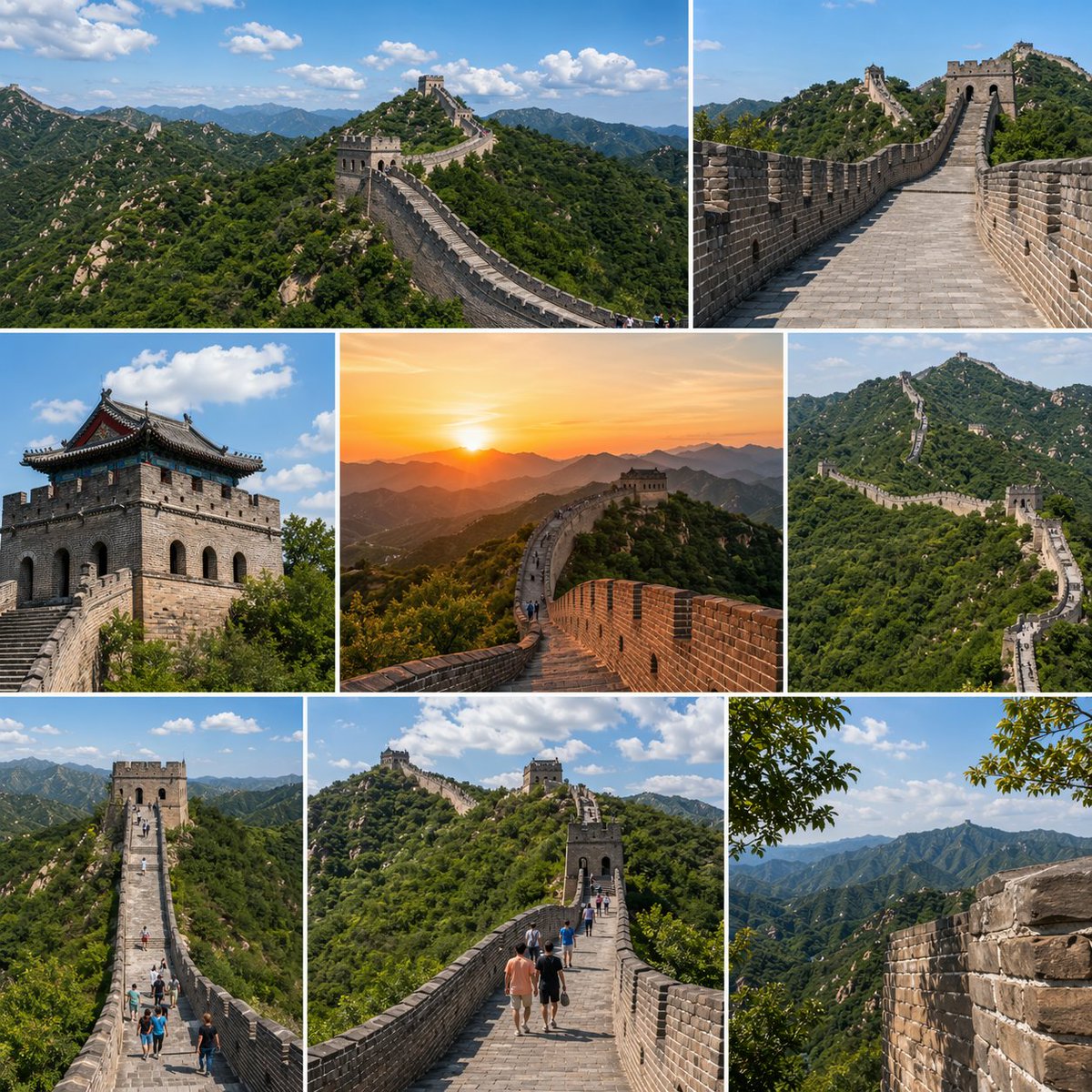 长城旅行拼图