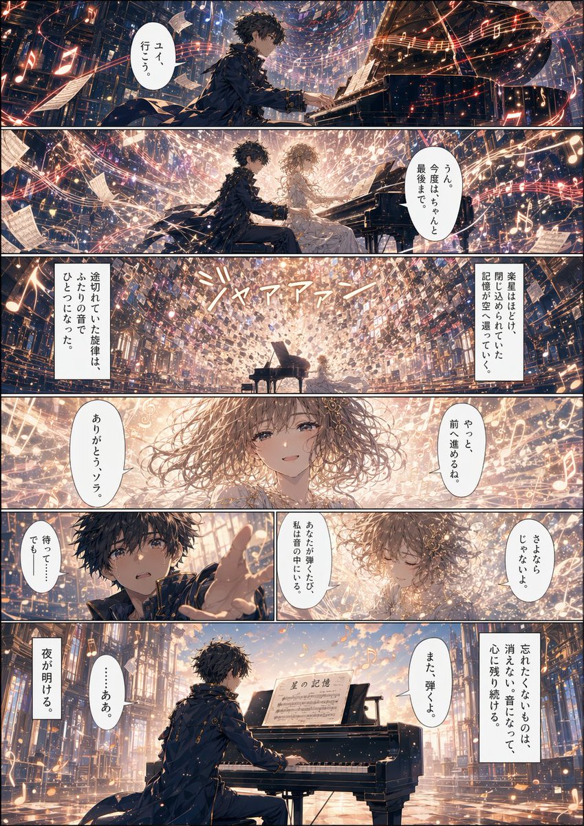 记忆档案漫画页面