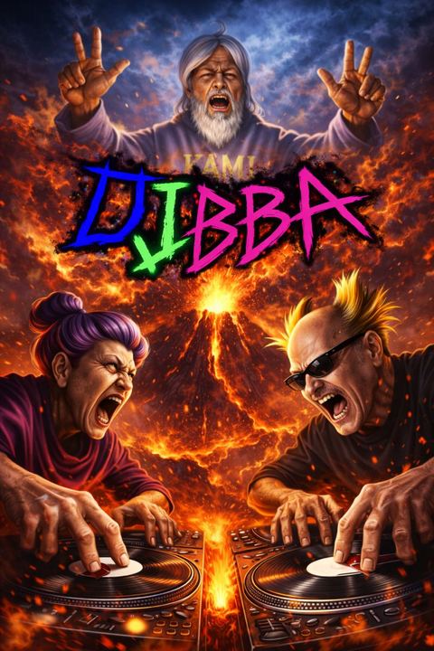 狂野老年 DJ 火山海报