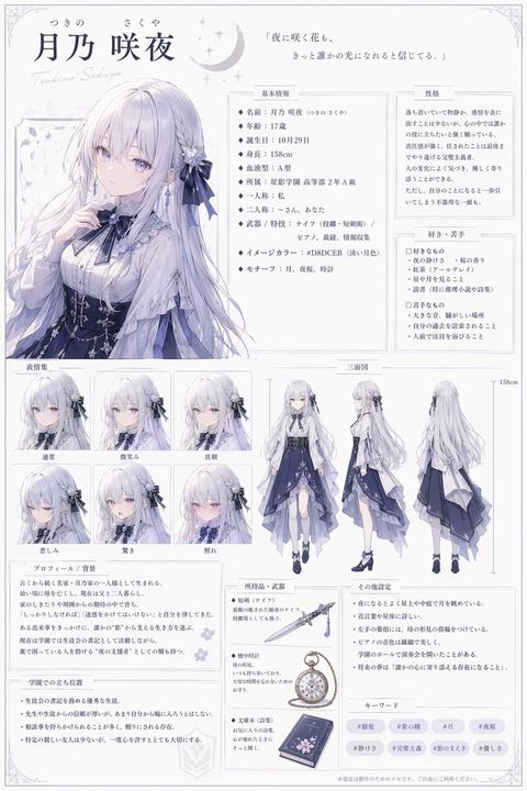 综合动漫角色参考表