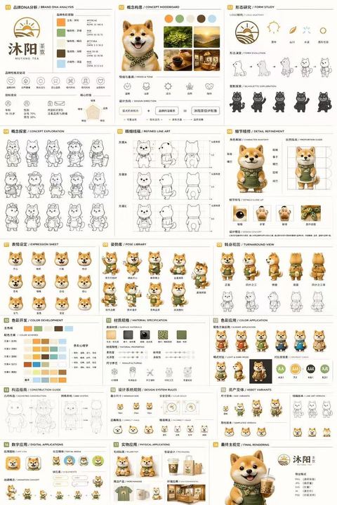 18 面板吉祥物品牌识别文档