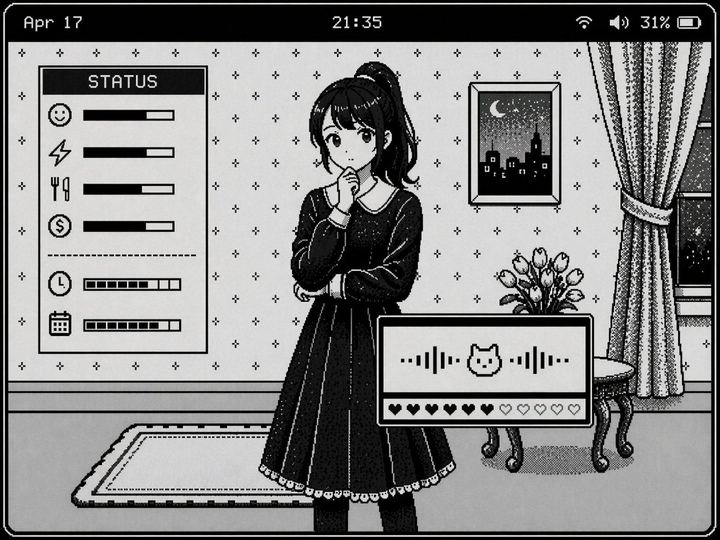 复古像素风 UI 样机