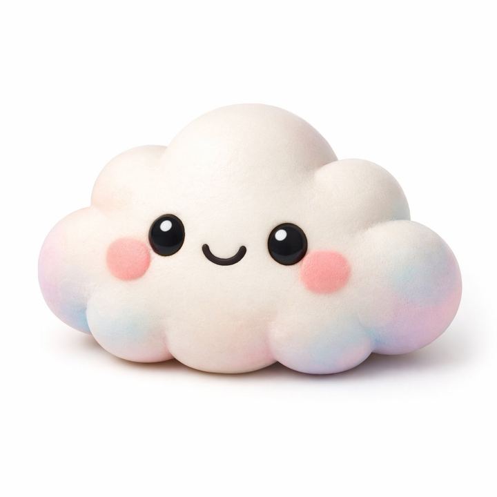 Kawaii 3D Character Icon