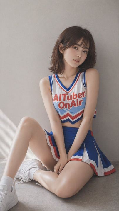 写实啦啦队员肖像