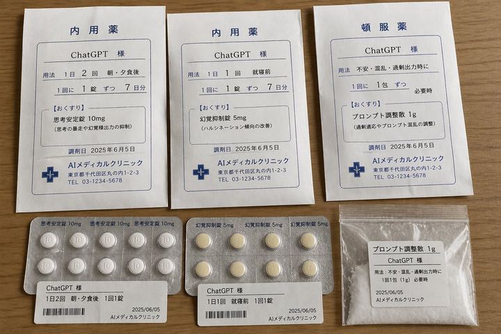 ChatGPT 幽默处方药套装