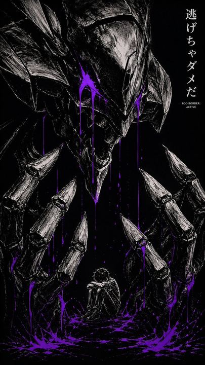 暗黑漫画风怪物海报
