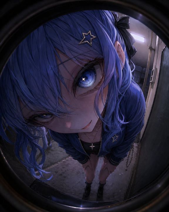 猫眼视角下的动漫少女