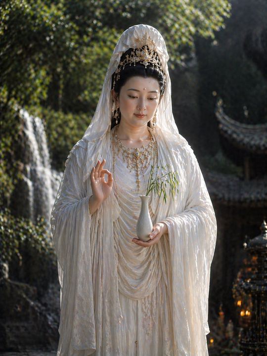 超写实宗教神祇描绘