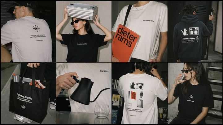 街头服饰周边 Lookbook 网格