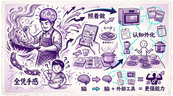 中式烹饪认知信息图
