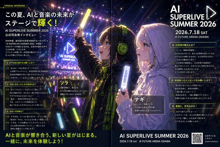 动漫演唱会访谈杂志内页