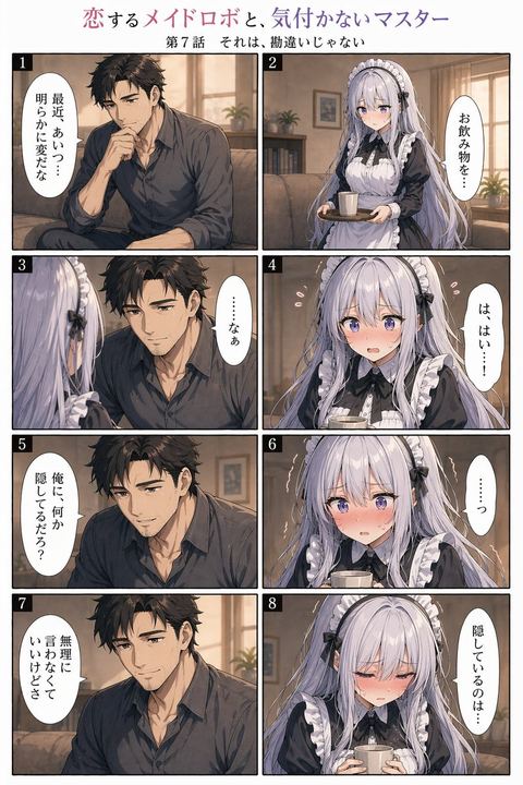 客厅里的浪漫漫画页面
