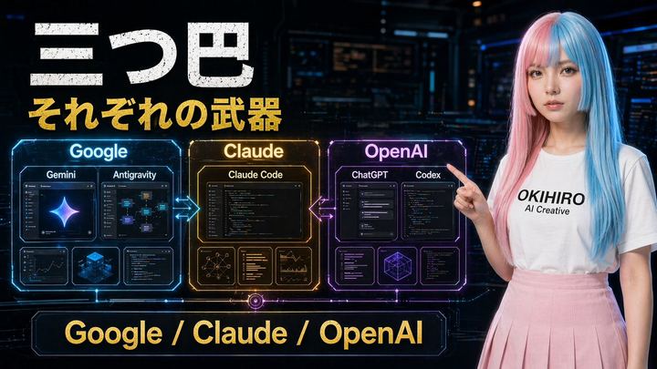 赛博朋克风格 AI 工具对比海报
